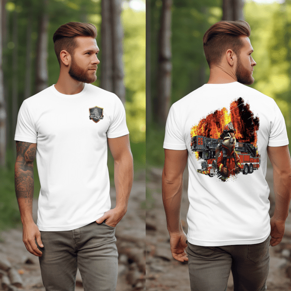 Chipmunk Firefighter T-Shirt