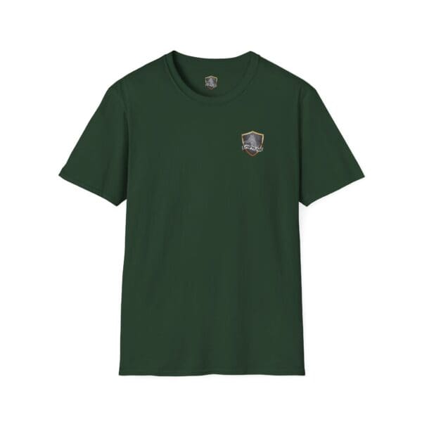 Chipmunk Trucker Shirt with a small shield logo on the left chest area against a white background.