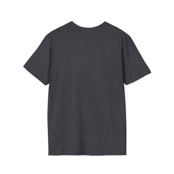 The Great Idea T-Shirt, in plain black, is displayed from the back against a white background.