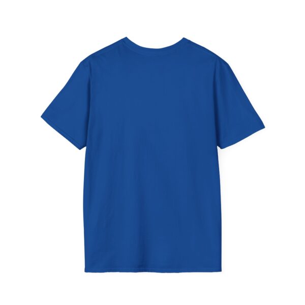 A "Nobody Is Perfect" Statement T-Shirt in plain blue is displayed against a white background.