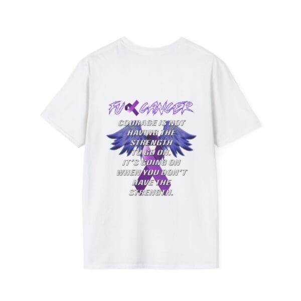 F*ck Cancer Ribbon T-Shirt - Image 34