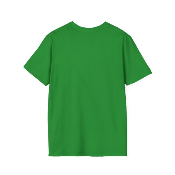 The Generation X Tape T-Shirt is shown from the back against a white background, featuring a plain green design.